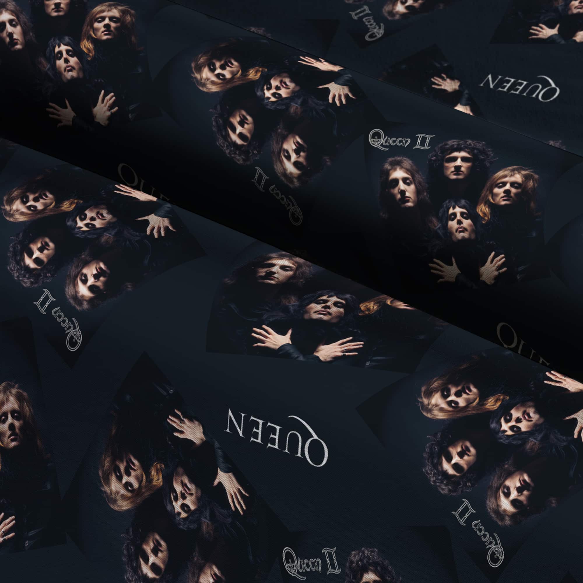 Bravado Packed Queen Faces Fabric